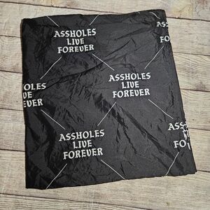Assholes Live Forever king size pillow case